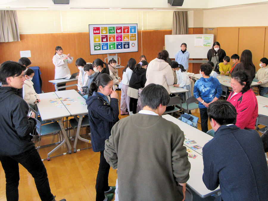 ＳＤＧｓ講座　防災かるた作り